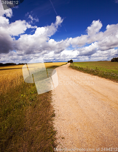 Image of two rural roads  