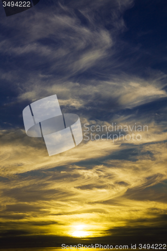 Image of   sky with clouds