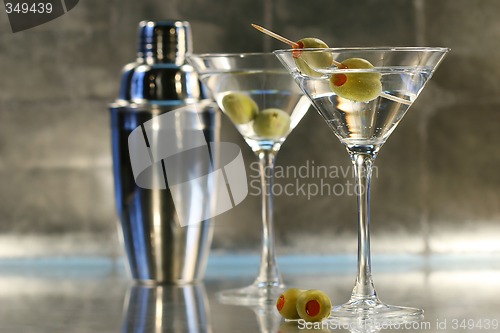 Image of Martinis with shaker