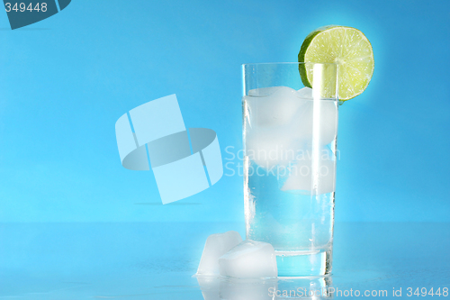 Image of Glass of cold water