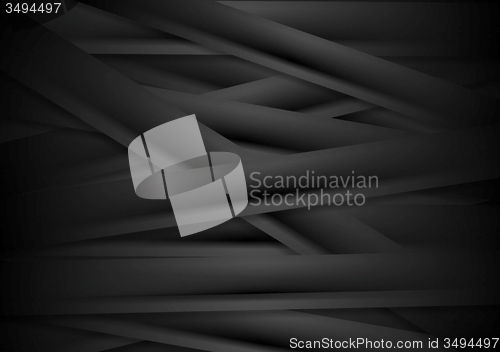 Image of Black striped corporate abstract background