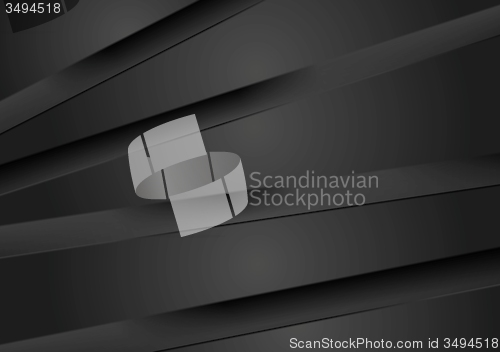 Image of Abstract dark background with black stripes