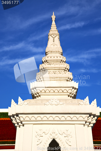 Image of asia  thailand  in  sunny  temple     sky      and  colors relig