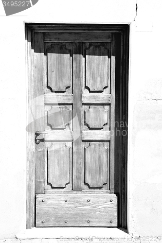 Image of old door in italy land europe architecture and wood the historic