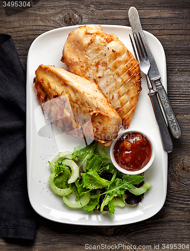 Image of Grilled chicken fillet