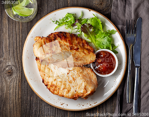 Image of Grilled chicken fillet