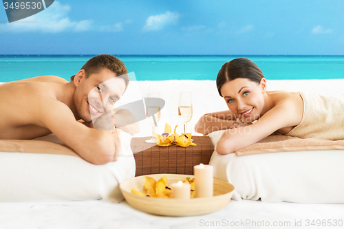 Image of couple on the beach