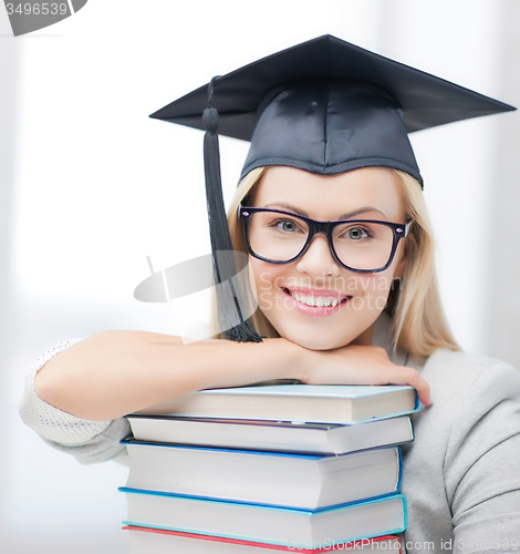 Image of student in graduation cap