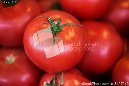Image of close up of red tomatoes
