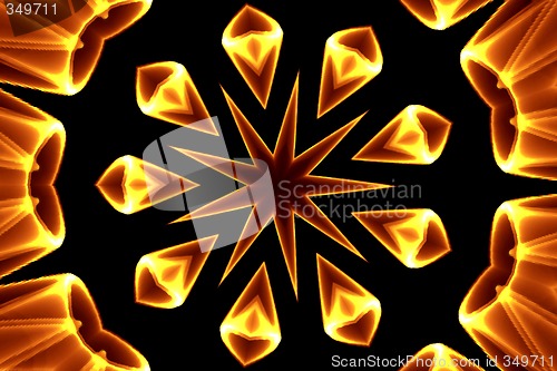 Image of Abstract 3d background