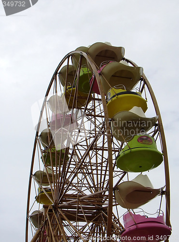 Image of Ferris wheel in the amusement park