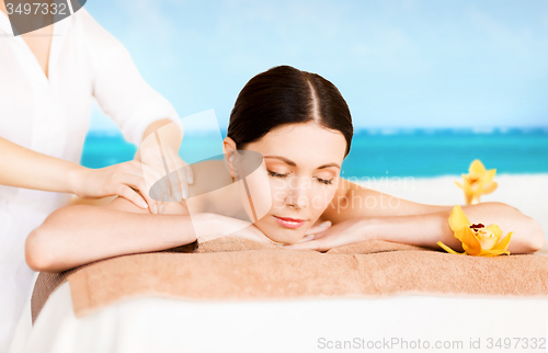 Image of woman in spa