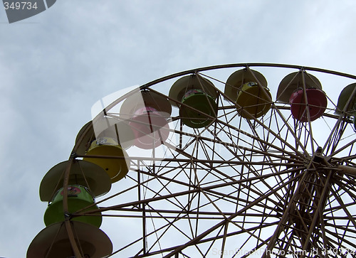 Image of Ferris wheel in the amusement park