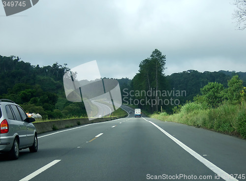 Image of Traveling by car on the avenue