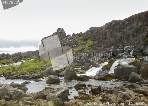 Image of stream in Iceland