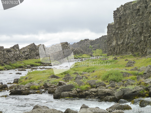 Image of stream in Iceland