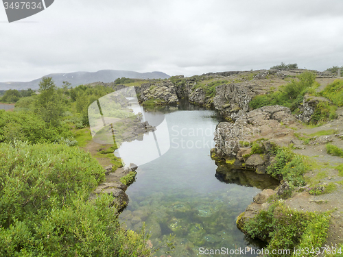 Image of stream in Iceland