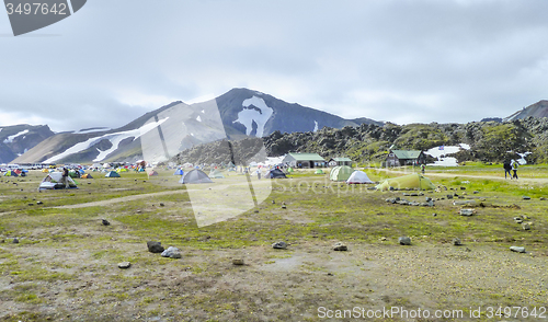 Image of mountain scenery in Iceland