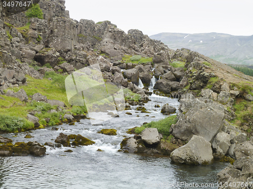 Image of stream in Iceland