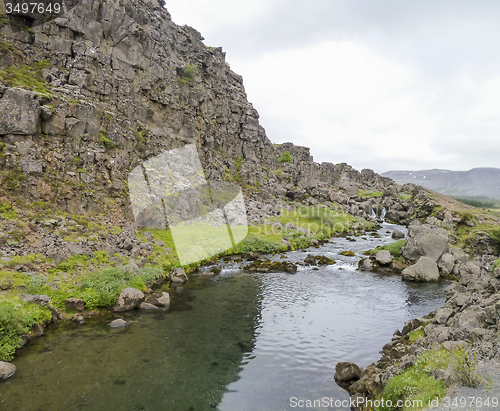 Image of stream in Iceland