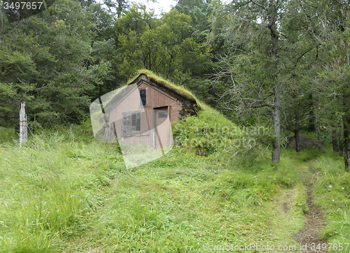 Image of wooden hut