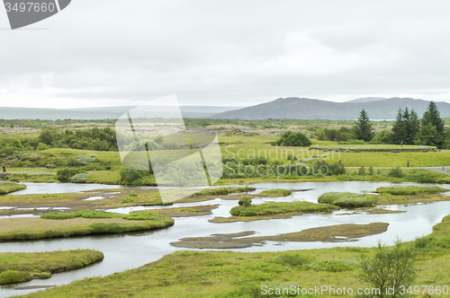 Image of stream in Iceland