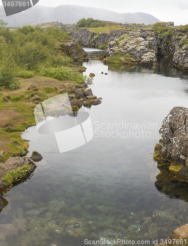 Image of stream in Iceland