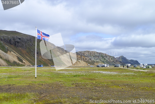 Image of mountain scenery in Iceland