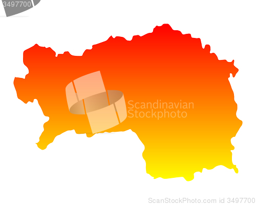 Image of Map of Styria