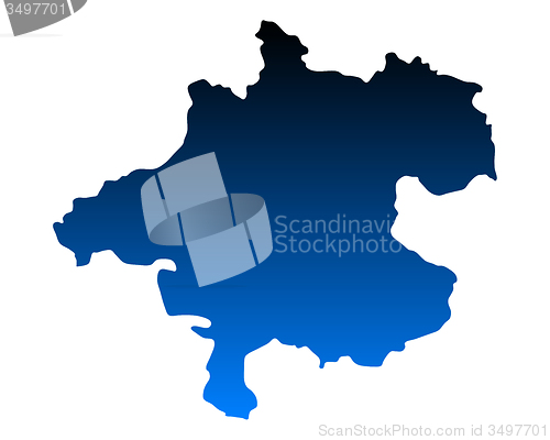 Image of Map of Upper Austria