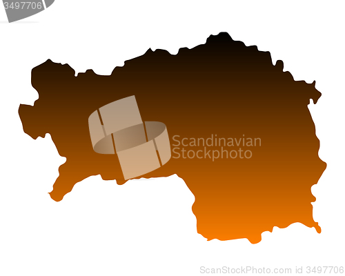 Image of Map of Styria