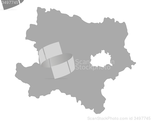 Image of Map of Lower Austria