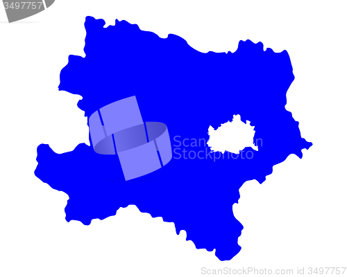 Image of Map of Lower Austria