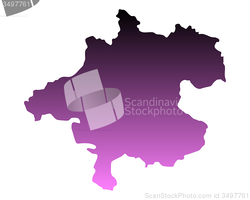 Image of Map of Upper Austria