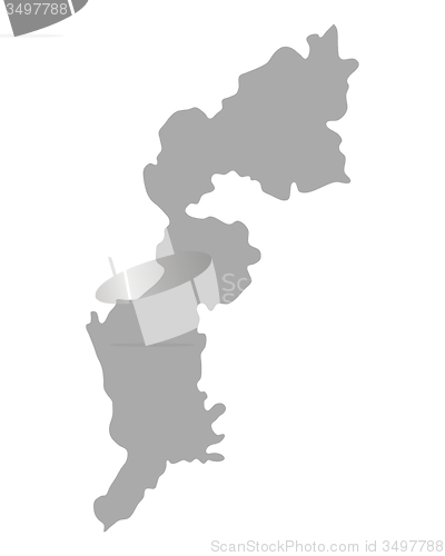 Image of Map of Burgenland