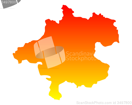 Image of Map of Upper Austria