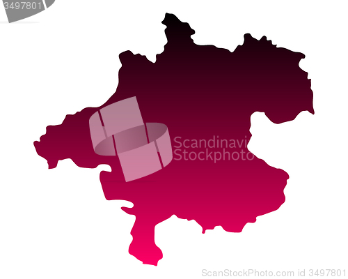 Image of Map of Upper Austria