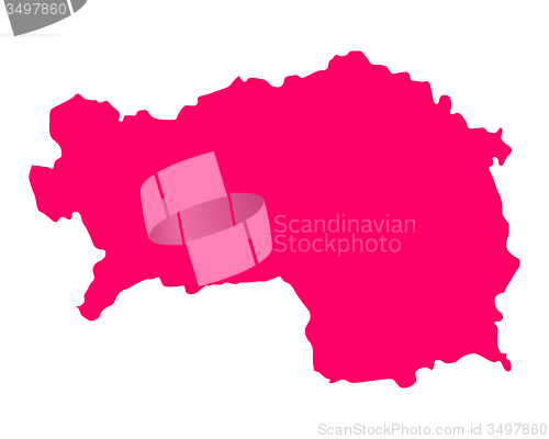 Image of Map of Styria