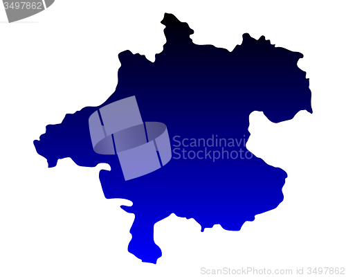Image of Map of Upper Austria