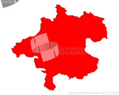 Image of Map of Upper Austria