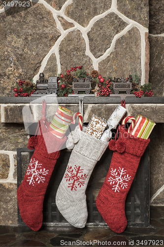 Image of Christmas stockings\r