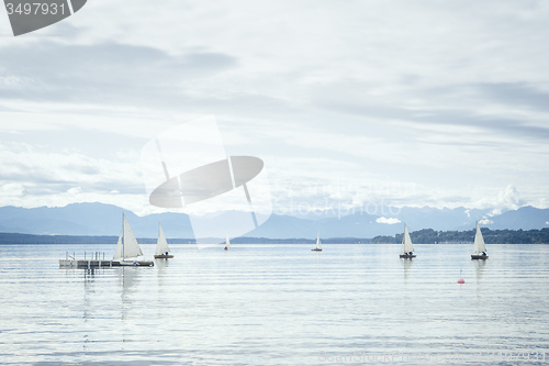 Image of sailing boats
