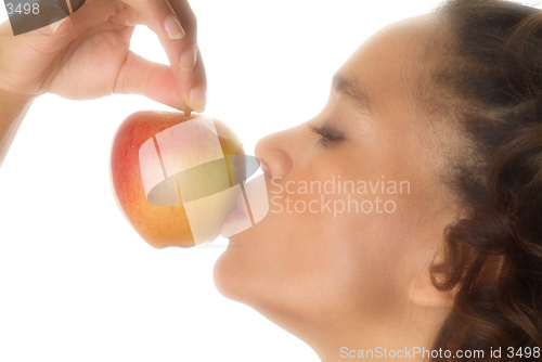 Image of Kissing da apple