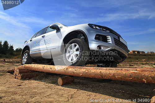 Image of Volkswagen test drive in Ukraine