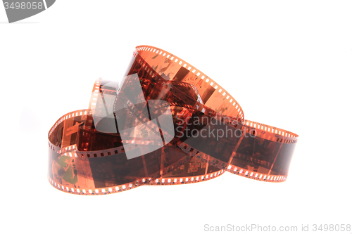 Image of old photographic film