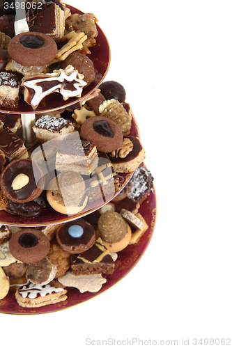 Image of christmas cookies isolated 