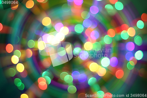 Image of christmas lights background