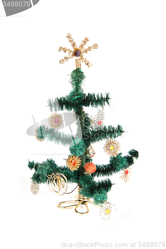 Image of christmas tree isolated 