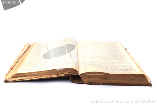 Image of old book isolated