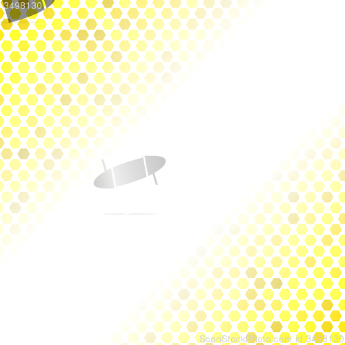 Image of Abstract Yellow Mosaic Pattern